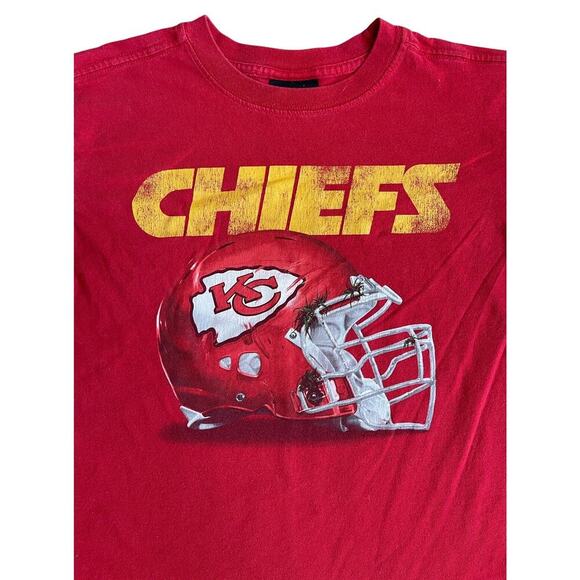 Reebok NFL Kansas City Chiefs Men's Graphic Short Sleeve Crew Neck T-Shirt - Picture 3 of 7